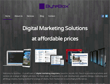 Tablet Screenshot of bytebox.co.uk